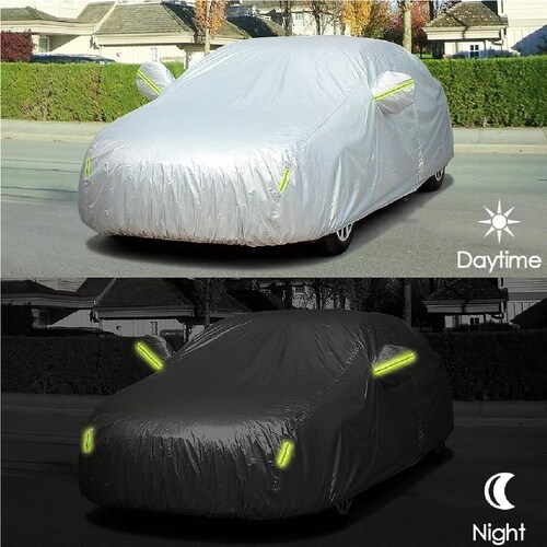 Cubierta Funda De Coche Impermeable Para Auto Suv Jeep 4.8m