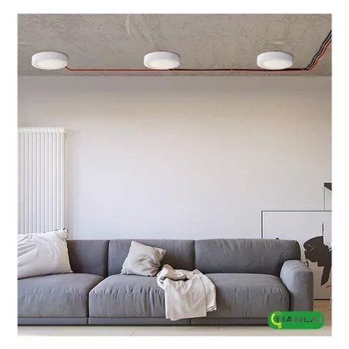 Lampara De Sobreponer Led 18w Luminaria Plafón 10 Piezas