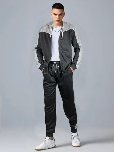 Conjunto Pants Caballero Afelpado Sudadera Y Pants Moda!!!!