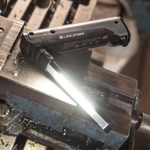 Linterna Recargable de Trabajo iW5R FLEX Negra Ledlenser