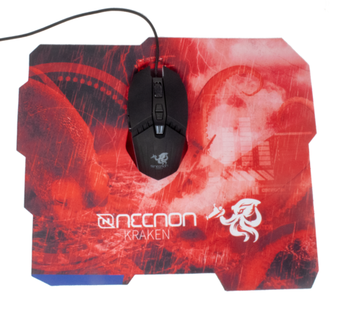 Kit Gaming 4 en 1 Necnon NGC-KRAKEN Rojo