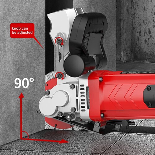 Máquina Electrica para Ranurar Pared Hormigon, Concreto, Granito, 110v 4800w