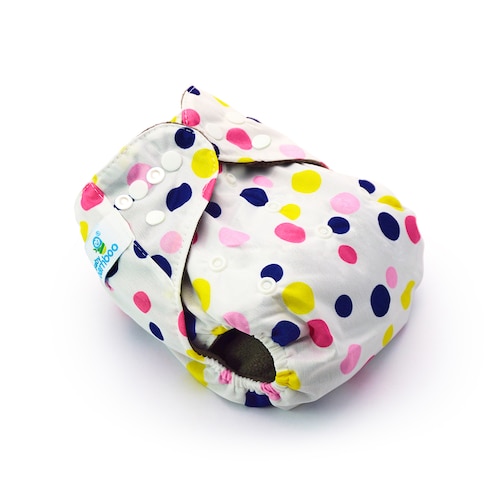 3 Pañales Ecológicos Interior Bambú + 6 Insertos / absorbentes Microfibra NIÑA.