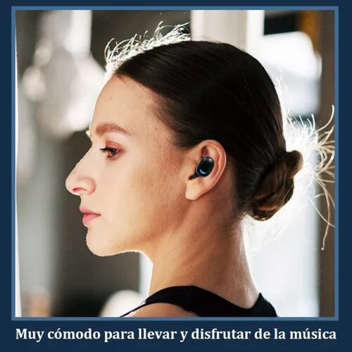 Audífonos Intraurales Hyiear Bluetooth 5.0 Estéreo.