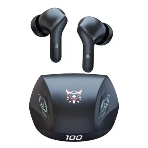 Audífonos in-ear gamer inalámbricos Onikuma T33 negro