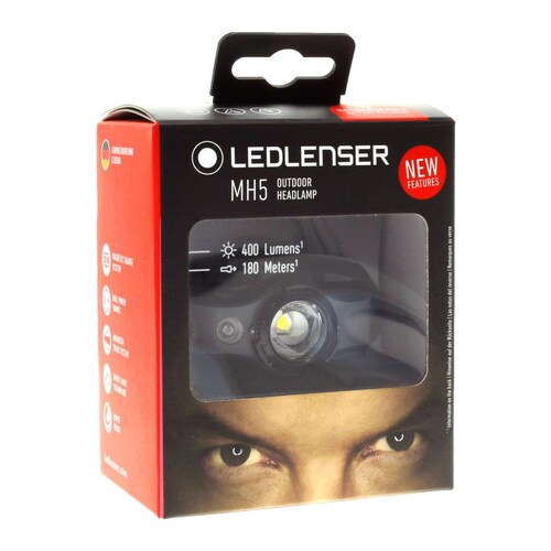 Linterna Recargable de Cabeza MH5 Amarilla Ledlenser