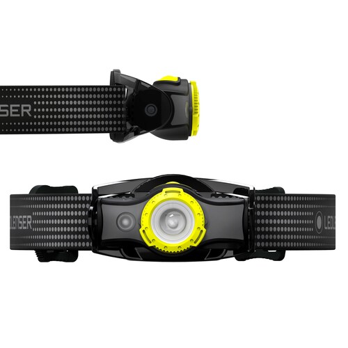 Linterna Recargable de Cabeza MH5 Amarilla Ledlenser