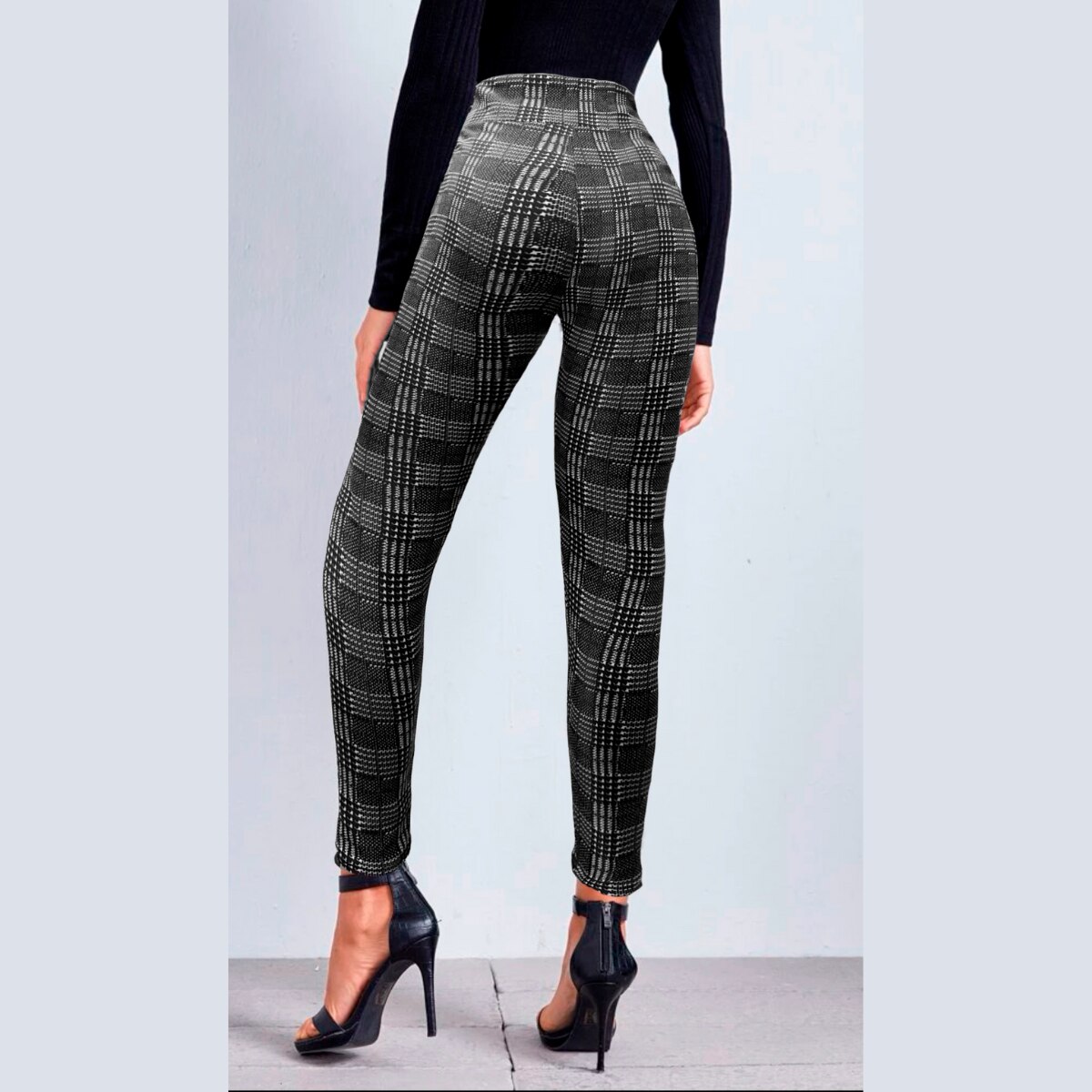 Legging Pantalon Grueso T rmico Jegging Cuadro Legins Mallon