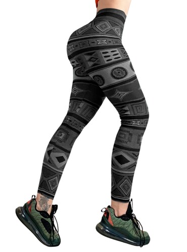 Pack 3 Mallas Lycra Leggins Mujer Gym Casual Mayon Talle alto