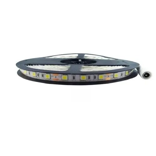 Tira Led 5050 5m + Eliminador Luz Blanca 127v Exterior Casa
