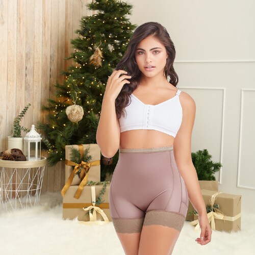 Faja Panty Short Talle Alto Levanta Glúteos Invisible debajo de la Ropa Original de Colombia.