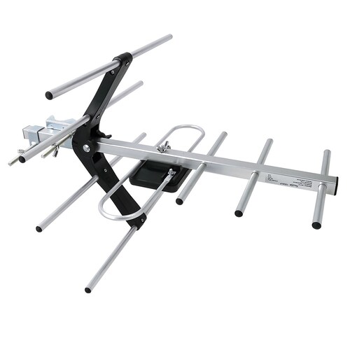 Antena Exterior con Alcance de 50 km con Amplificador Incorporado y Protección Contra la Intemperie es Ligera Resistente y Muy Facil de Instalar / Master / 5B2G-A