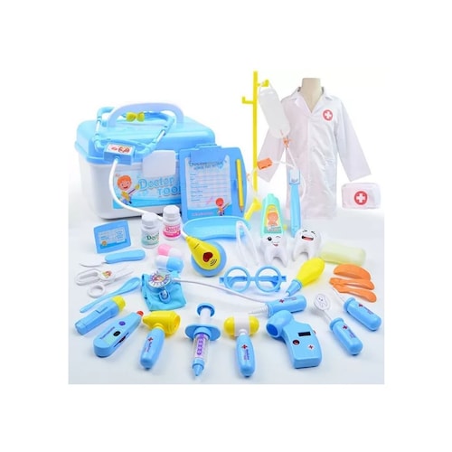 Maletín médico juguete c/accesorios
