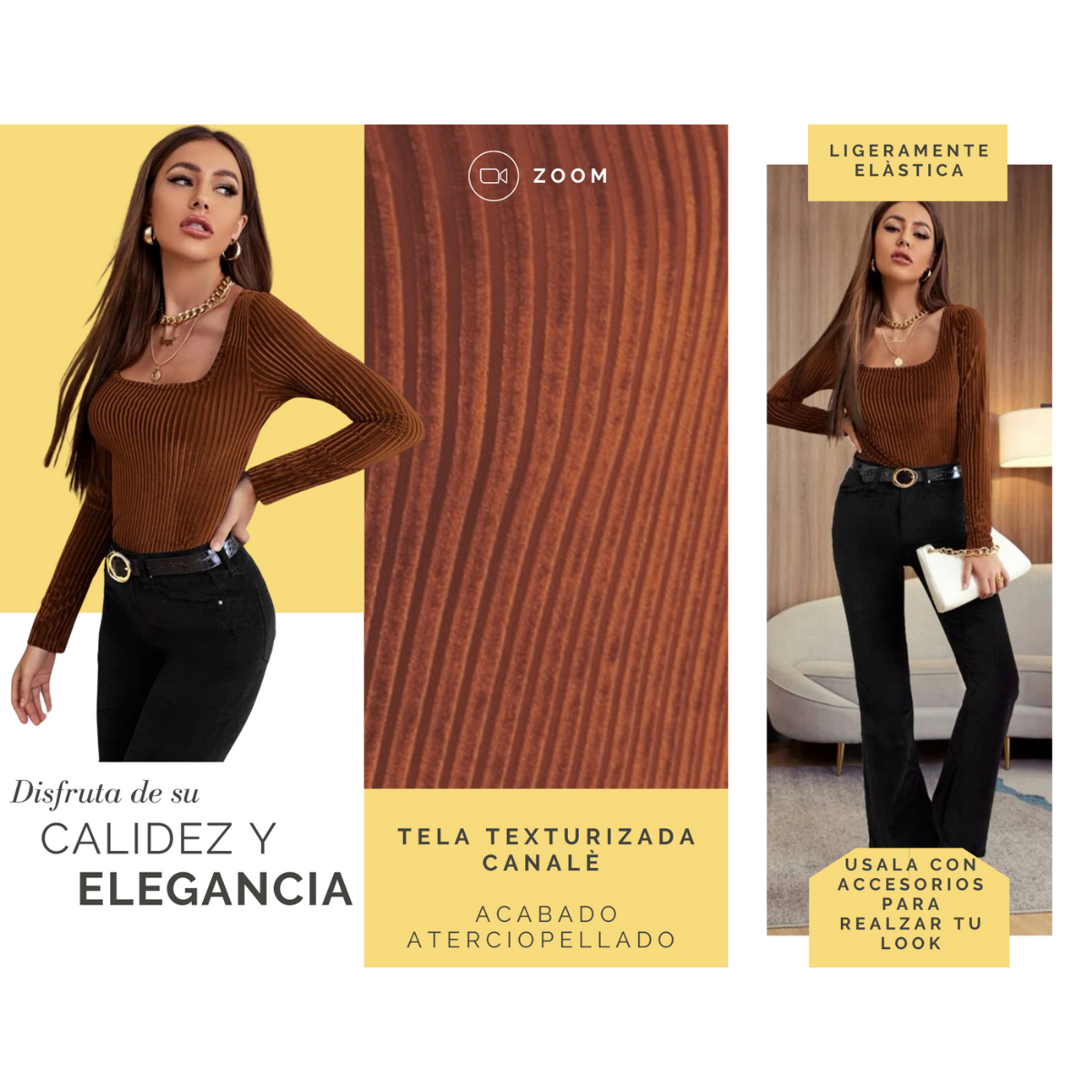 Blusas elegantes de moda hot sale