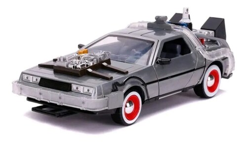 Auto Escala 1:24 Back To The Future 3 Time Machine C/ Luces