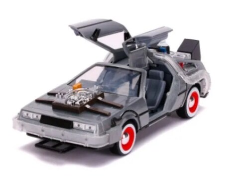 Auto Escala 1:24 Back To The Future 3 Time Machine C/ Luces