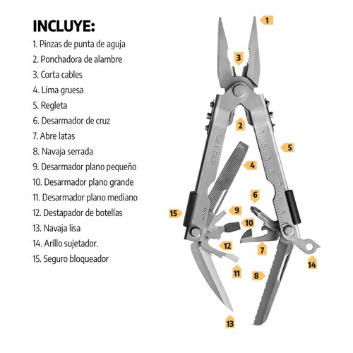Multiherramienta 600 Plata Gerber