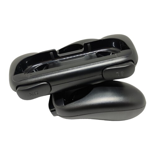 Grips para Joycon de Nintendo Switch Neon/Oled negros Dobe