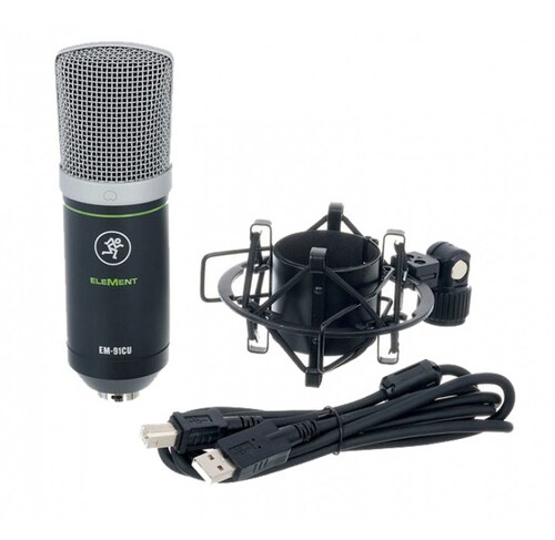Microfono Condensador Element Series Usb Mackie Em-91cu