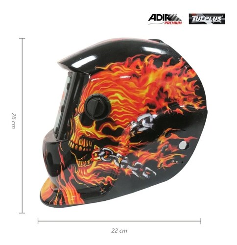 Careta De Soldar Uso Industrial Soldadura Electronica Diseño