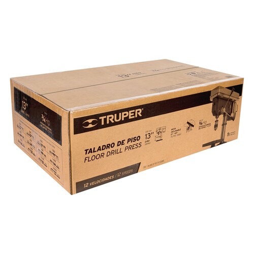 Taladro de piso 13" de 560 W (3/4 HP), broquero de 5/8"