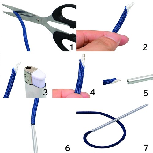 Pack 2 Agujas con extensión para Tejer Micro cord