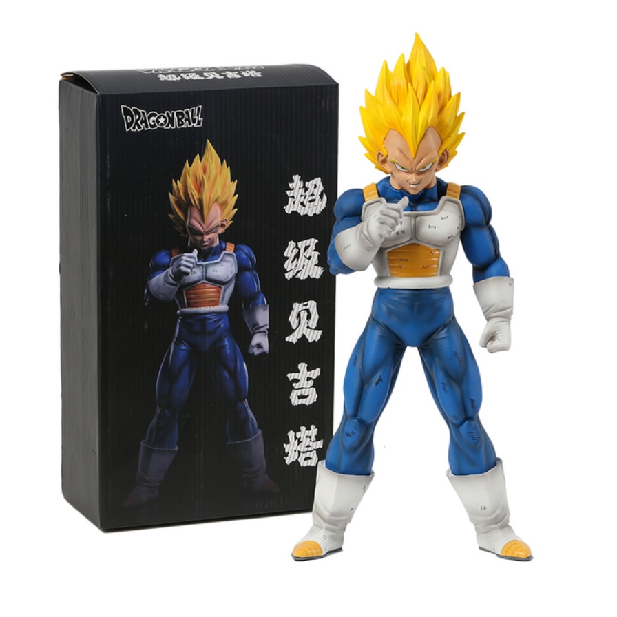 Juguete Mu eco Figura Vegeta SSJ Sonriendo Dragon Ball Z Anime 30 CM