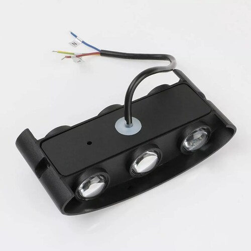 Lampara De Pared Led Aluminio Iluminacion Exterior Jardin