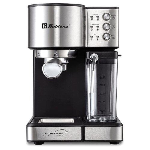 Cafetera Espresso y Latte Koblenz CKM-1350 15 bar 1.8Lt