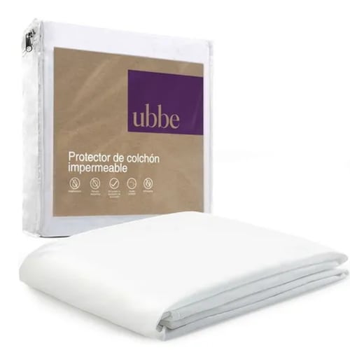 Ubbe Protector Cubre Colchón 100% Impermeable Matrimonial.