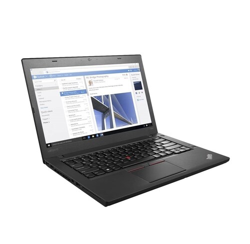 Laptop Lenovo T470- 14"- Intel Core i5, 6ta gen- 8GB RAM- 1TB HDD- WINDOWS 10 Pro- Equipo Clase A, Reacondicionado..