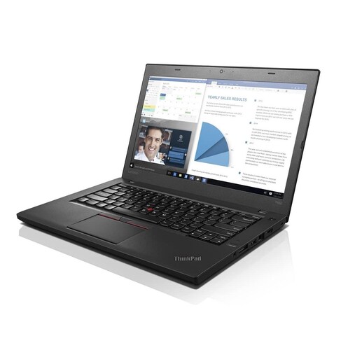Laptop Lenovo T470- 14"- Intel Core i5, 6ta gen- 8GB RAM- 1TB HDD- WINDOWS 10 Pro- Equipo Clase A, Reacondicionado..