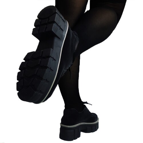 Mocasin Chunky Para Dama Modelo Merlina Nyxmart