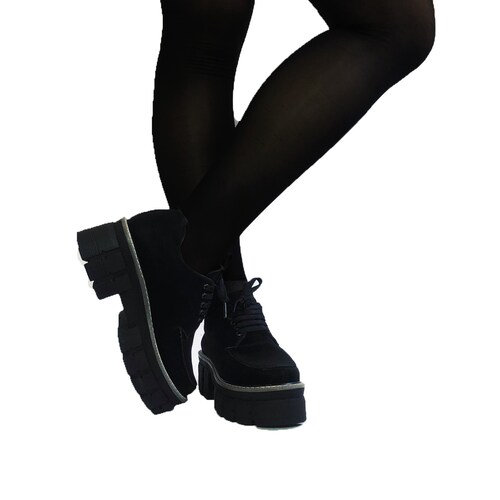 Mocasin Chunky Para Dama Modelo Merlina Nyxmart