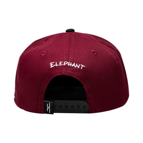 Gorra snapback  JC Hats Elephant Burgandy unitalla vino unisex 001420