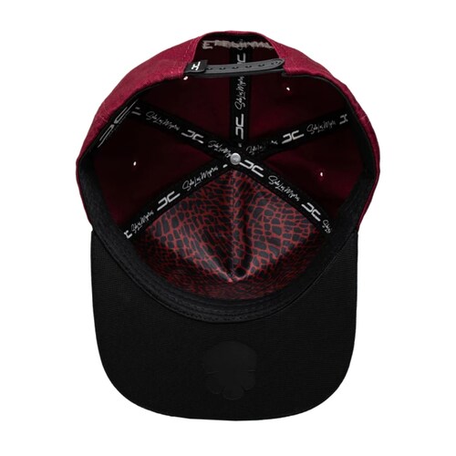 Gorra snapback  JC Hats Elephant Burgandy unitalla vino unisex 001420