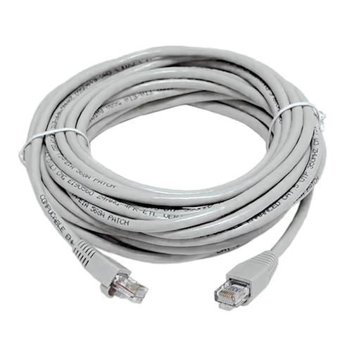 Cable Red 10 Metros Cat 5e Utp Rj 45 Ethernet Internet.