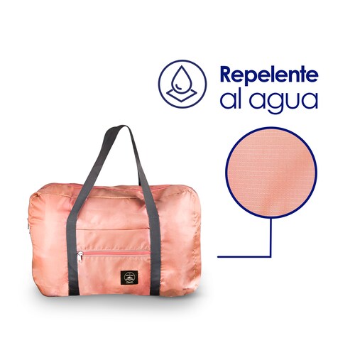 Maleta De Viaje Plegable Melón Bolsa de Mano para Avion o para Gym.