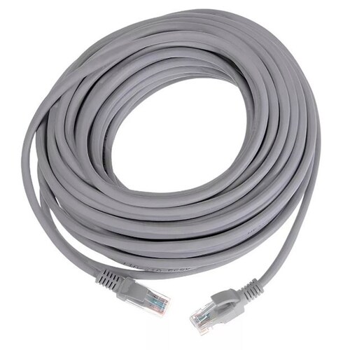 Cable Red 20 Metros Cat 6e Utp Rj 45 Ethernet Internet.