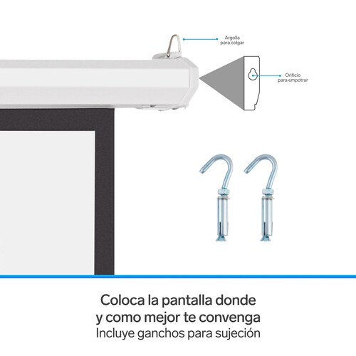 Pantalla para proyector automática de 100"