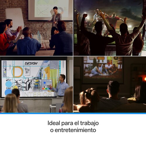 Pantalla para proyector automática de 100"