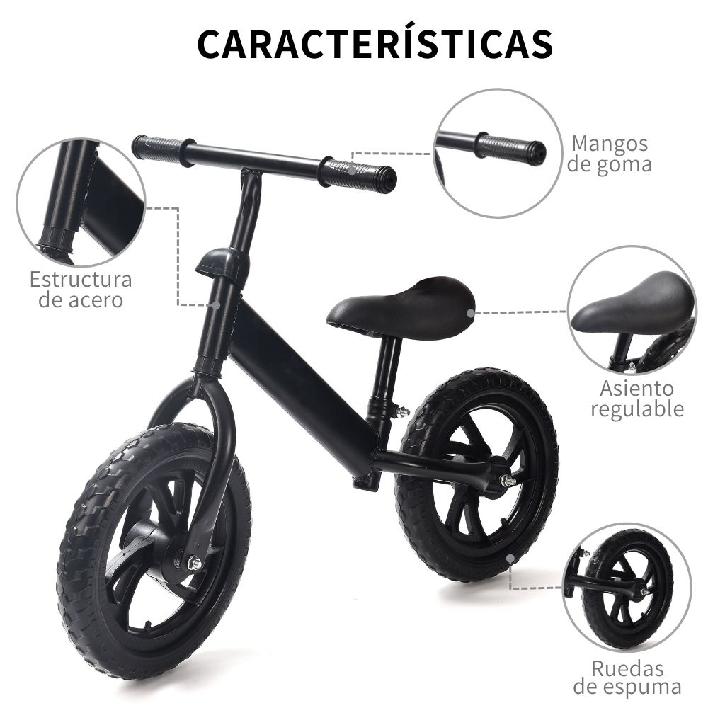 Características de una bicicleta para online niños