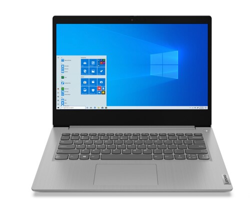 Laptop Lenovo IdeaPad 3 14ITL05 Intel Core i3-1115G4 8GB Ram 256GB SSD Windows 11 Home 64-bit Plata 14" HD