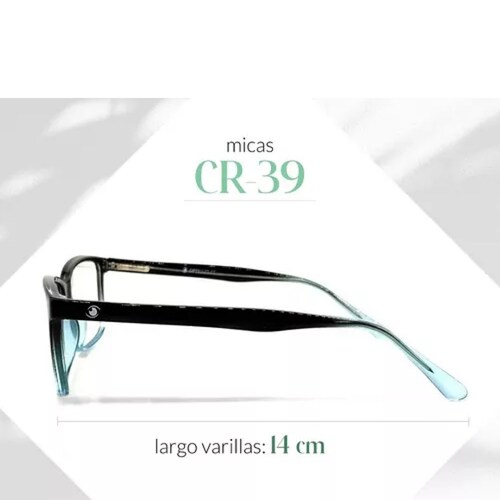 Lentes Graduados Con Micas Incluidas Para Miopia Oftalmicos