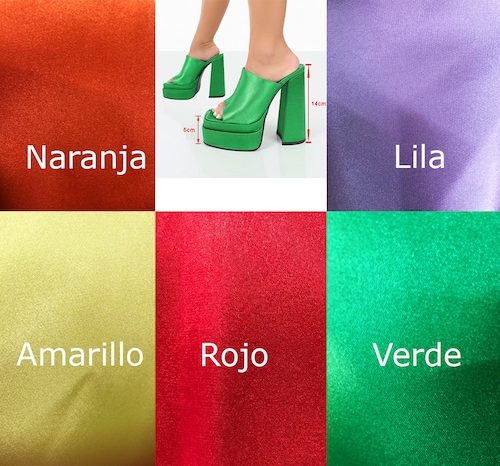 Zapatillas mujer tipo Bratz Sueco con plataforma, modelo a elegir.