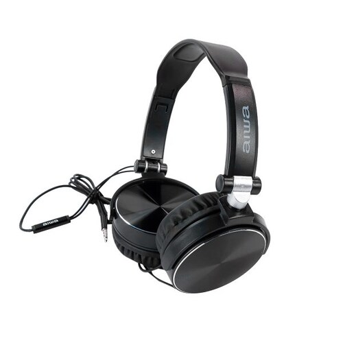  Audífonos de Diadema con micrófono Aiwa AWX107