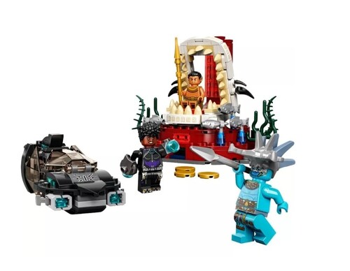 Lego Marvel 76213 Sala Del Trono Del Rey Namor