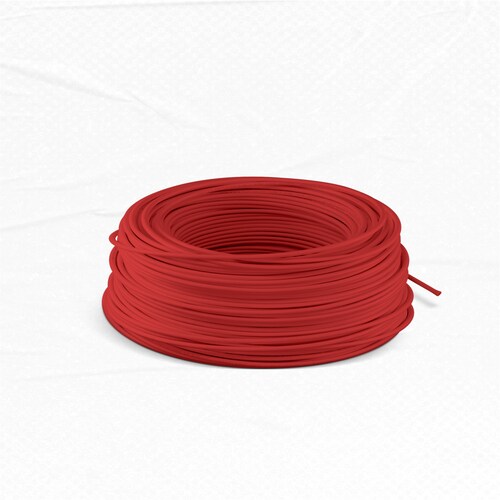 Cable Calibre 14 De Cobre Rojo Thw-ls / Thhw-ls 100 M Voltium
