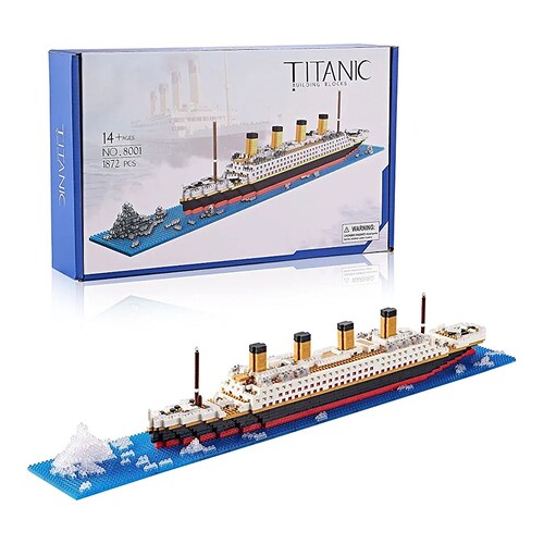  Titanic Toys Building Set Model Kit Para Adultos Y N