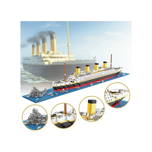  Titanic Toys Building Set Model Kit Para Adultos Y N